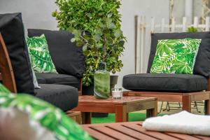 Część wypoczynkowa w obiekcie Real Beds Madrid