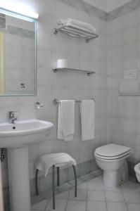 Koupelna v ubytování Hotel La Marticana