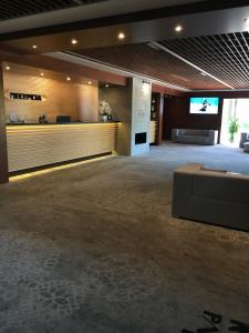 The lobby or reception area at Hotel Pajero