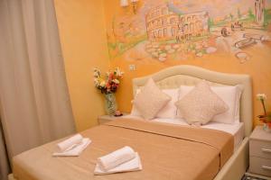 Rome Innitaly Affittacamere o GuestHouse客房内的一张或多张床位