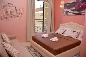 Rome Innitaly Affittacamere o GuestHouse客房内的一张或多张床位