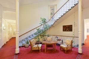 منطقة جلوس في Palais-Hotel Erzherzog Johann