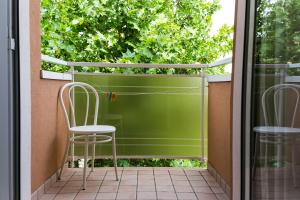 Balkón nebo terasa v ubytování Hotel Garisenda