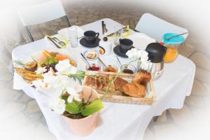 Επιλογές πρωινού για τους επισκέπτες του La Résidence des Caféiers - Le Tampon
