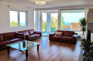 Posezení v ubytování Apartments Anna
