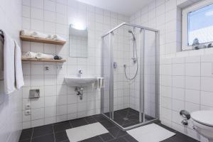 Kúpeľňa v ubytovaní Ferienwohnung Unterlechner