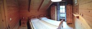Postel nebo postele na pokoji v ubytování Ferienhaus Gobald