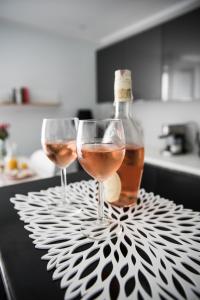 Nápoje v ubytování Apartament Soft 11