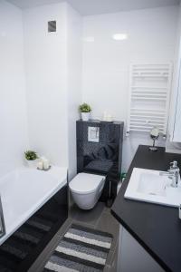 Posezení v ubytování Apartament Soft 11