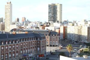 a view of a city with tall buildings at Maison Apart Hotel in Mar del Plata