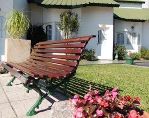 Zahrada ubytování IRUPÉ APART HOTEL