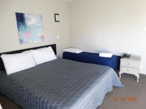 Postel nebo postele na pokoji v ubytování Ambassador Motel