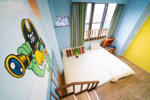 築樂窩 房間的床