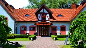 Vonkajšia záhrada v ubytovaní Tawerna Kaper
