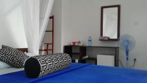 A bed or beds in a room at Super View
