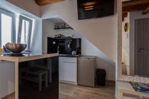 Kuchyňa alebo kuchynka v ubytovaní Guest House Blue