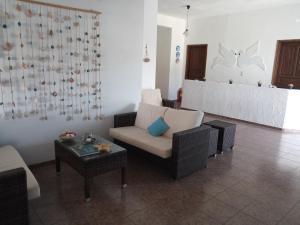 A seating area at Drouga's Studios & Suites Astypalaia Greece