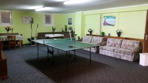 Stolní tenis v ubytování Ferienhaus Panorama nebo okolí