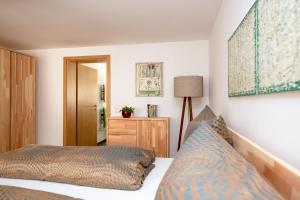 Katil atau katil-katil dalam bilik di Haus Topa