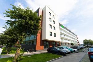 Budynek, w którym mieści się apartament