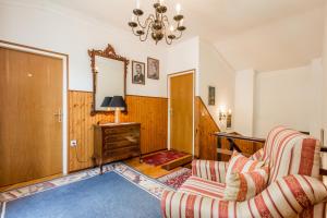 Posezení v ubytování Rooms Vanda & Frane