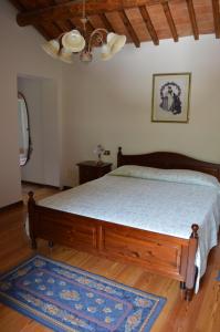 A bed or beds in a room at Colle Del Barbarossa