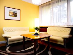 Posezení v ubytování Hotel Albrechtshof Gohrisch