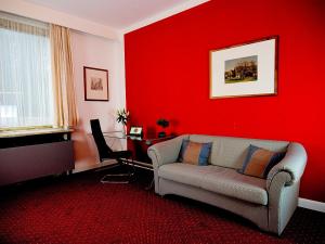 Posezení v ubytování Hotel Albrechtshof Gohrisch
