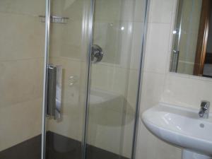 Koupelna v ubytování Apartmán Lednice