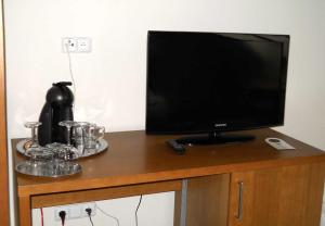 TV a/nebo společenská místnost v ubytování Apartmán Lednice