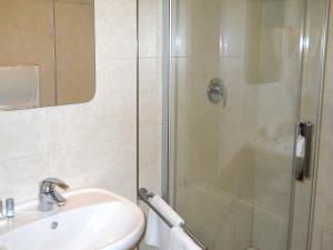 Koupelna v ubytování Apartmán Lednice