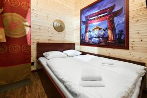 Katil atau katil-katil dalam bilik di LEGOLAND NINJAGO Cabins