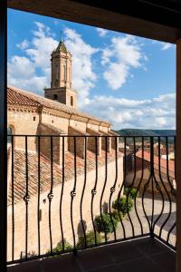 A balcony or terrace at El Castillo de Celia