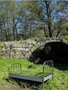 Vonkajšia záhrada v ubytovaní Casa rural La Villa