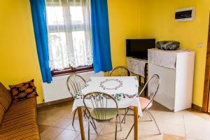 Dining area in a vendégházakat