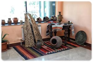 Goris Hotel的休息区