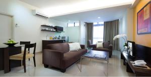 Posezení v ubytování Fahrenheit Suites Bukit Bintang, Kuala Lumpur