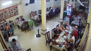 Restaurace v ubytování Hoa Luan Hostel