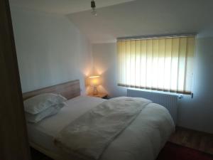 Кровать или кровати в номере Casa Fluțar