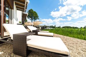 Ogród w obiekcie Tiffi Boutique Hotel
