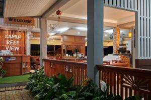 Restaurace v ubytování Samui Reef View Resort