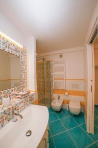 Een badkamer bij Amalfi Dream Charming House