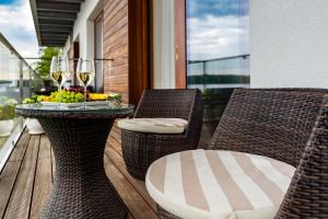 Część wypoczynkowa w obiekcie Tiffi Boutique Hotel