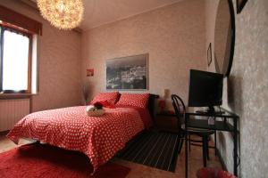 TV a/nebo společenská místnost v ubytování B&B Frontepista