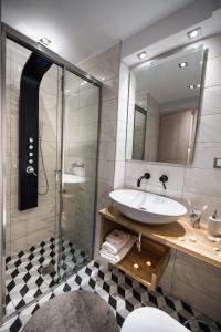 Phòng tắm tại Lefkas Villas
