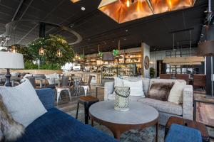 Χώρος καθιστικού στο Hotel Spekeröd