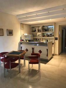 Ο χώρος του lounge ή του μπαρ στο Albergo Villa Dionori