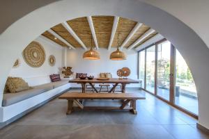 Posezení v ubytování Aggello Boutique Hotel