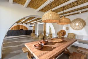 Posezení v ubytování Aggello Boutique Hotel