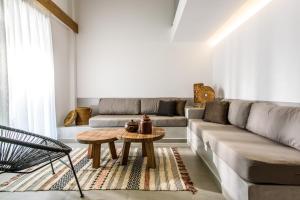 Posezení v ubytování Aggello Boutique Hotel